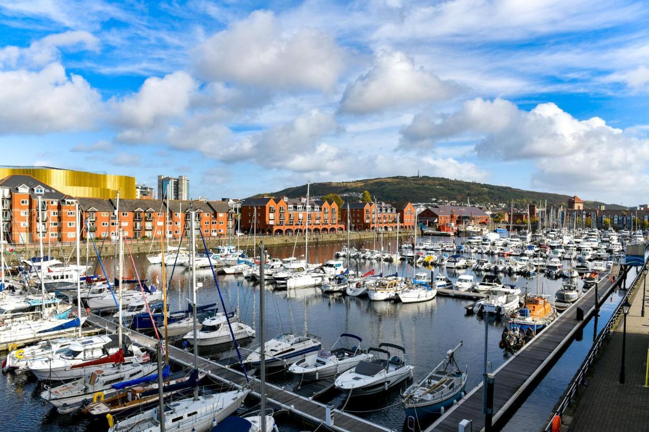 Just Stay Wales - Meridian Wharf, Marina View - 2 Bed Apartment Swansea Ngoại thất bức ảnh